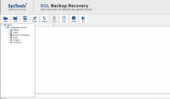 SysTools SQL Backup Recovery Ԥͼ