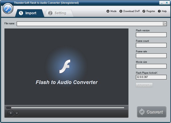 ThunderSoft Flash to Audio Converter Ԥͼ